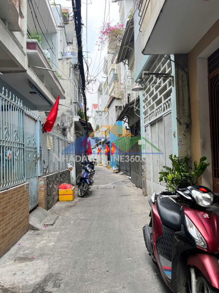 Nhà 2 tầng hxh âu dương lân p3q8. giá: 7.7 tỷ