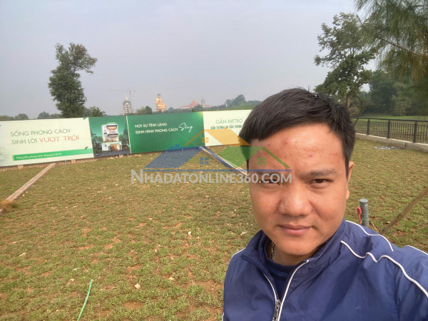 Bán đất gần đại học quốc gia dt 100m2, giá 2x tr/m2