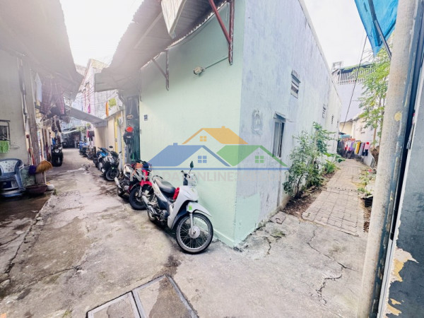 ♪ lô góc kiệt rộng 3m, gần mt bình an 7, 95m2, ngang 6m, 4 phòng trọ, 4.39 tỷ