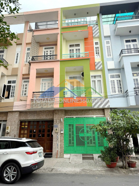 Nhà mới 4 tầng mặt đường số kdc bông sao p5q8. giá: 11 tỷ 880 triệu