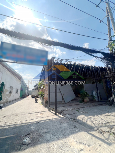 Cho thuê nhà (10x60m) mặt tiền phạm hùng xã bình hưng. bình chánh...