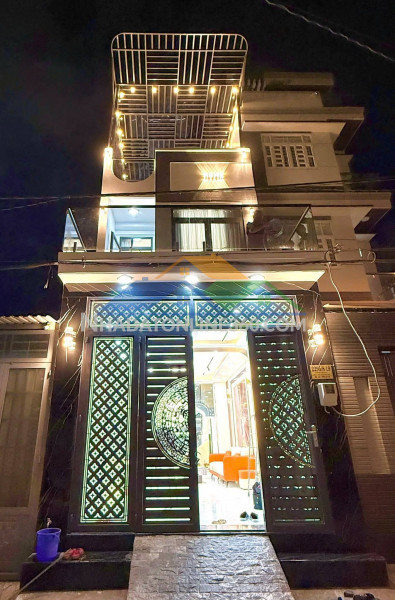 Tuyệt phẩm nhà 3 tầng đường huỳnh tấn phát, nhà bè - sổ hồng chính chủ, 4pn, 8.6 tỷ!