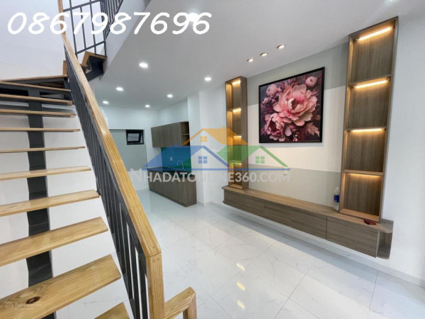 Nhà mới hẻm ô tô hà thanh, ngay gần chợ đầm, nha trang  2phòng ngủ ngay trung tâm chỉ 2 tỷ 950tr