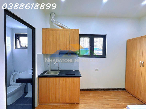 Bán tòa nhà dòng tiền hàm nghi mới tinh dtsd 130mx8t, mt 6,5m - full nội thất, pccc - dòng tiền 220 tr/th