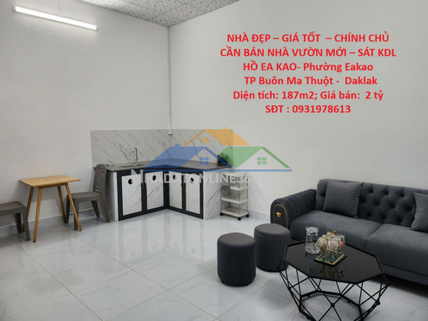 Nhà đẹp – giá tốt  – chính chủ cần bán nhà vườn mới –...