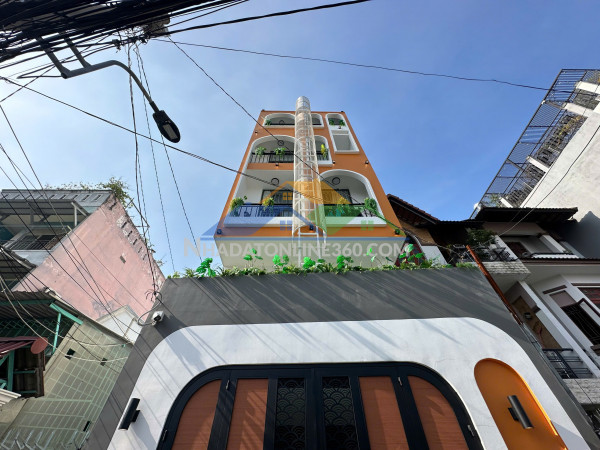 (tin thật 100%) bán tòa chdv 77m2 (5x16m) x 16p tại phan huy ích - hxh 4,5m - dt 1,15 tỷ ~ 7,5%/năm