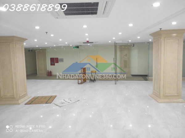 Bán toà  mặt phố  kv xã đàn  250mx9t, mt 10m - cho thuê 500 tr/th