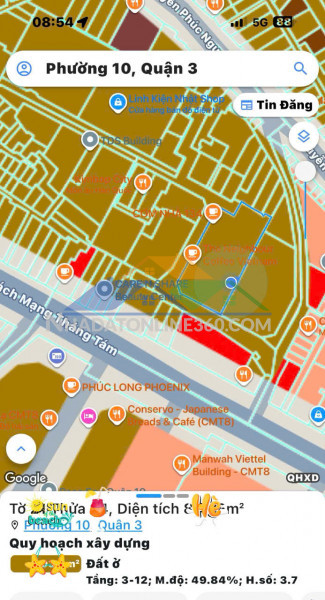 Bán nhà đ. cách mạng tháng 8, quận 3 - xe hơi ngủ trong nhà - ngang đẹp 4,4m*19m - chính chủ chưa qua đầu tư - chỉ 16,5t*lh giang giang: 0938676685