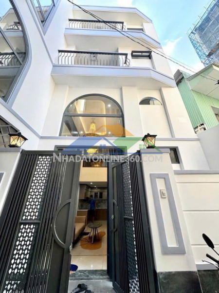 Bán nhà mới - chính chủ - lê quang định - bình thạnh - 4pn lớn - tặng full nội thất - gần hxh - bán 7.6 tỷ - tl mạnh