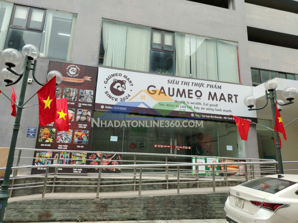 Chính chủ cho thuê mbkd – tầng 1 chân đế chung cư xuân mai riverside, hà đông – chỉ 30tr/tháng