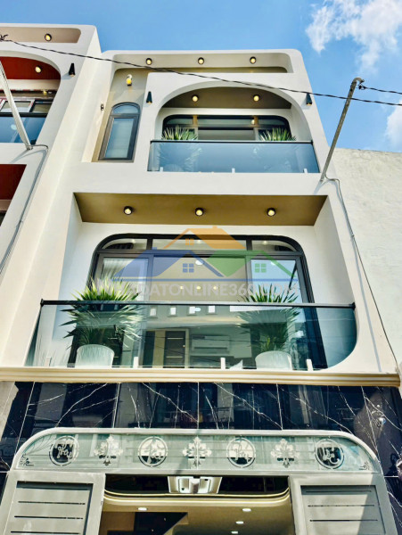 Lên sóng 2 em nhà phố xây mới gần emart phan huy ích gò vấp