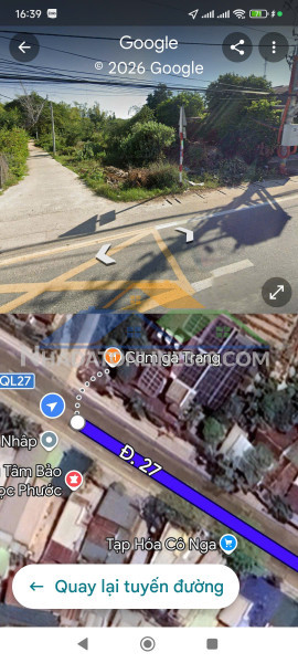 Bán đất mặt tiền quốc lộ 27 hướng đi đà lạt – lương can, nhơn sơn, ninh sơn