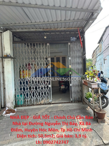 Nhà đẹp - giá tốt - chính chủ cần bán nhà tại huyện hóc môn, tp hồ chí minh