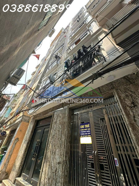 Bán tòa ccmn 8 tầng thang máy triều khúc 98m, mt 6,5m - 27 phòng khép kín full nội thất - dòng tiền tới 150tr/tháng