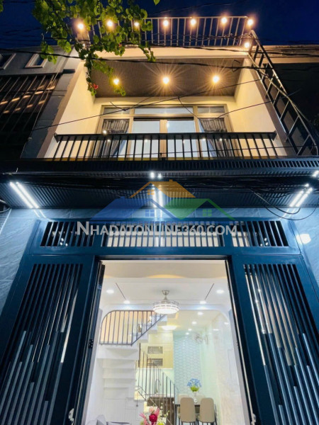 Nhà đẹp - xây mới chính chủ gần  lotte mart phường 16 quận gò...