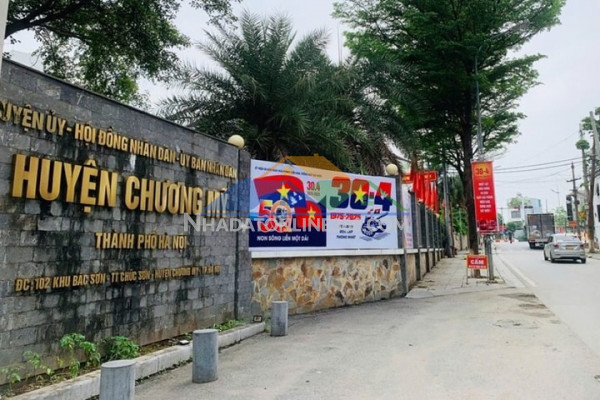 Bán đất tại xã hoàng văn thụ, chương mỹ, hà nội, giá siêu hời 1,698 tỷ, 110 m2