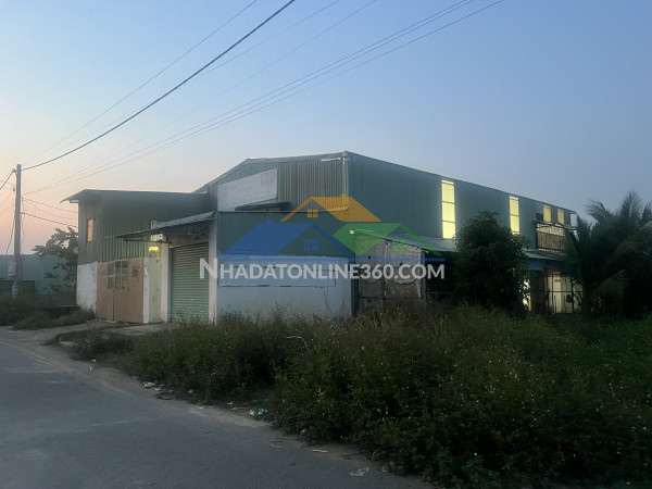 Chính chủ cần bán hoặc cho thuê nhà xưởng tại bình tiền 1,đức hoà hạ ,long an.