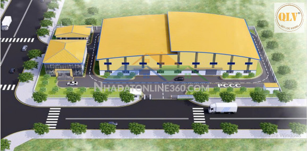 Cho thuê nhà xưởng – KCN Bàu Bàng, Lai Uyên, Bình Dương – 2.980m²