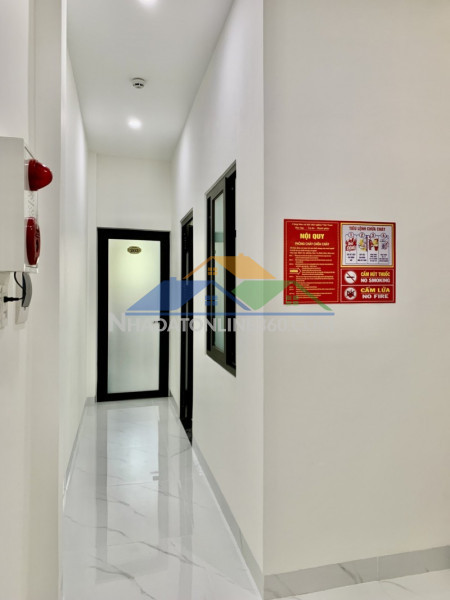 ♥ gần mt thái thị bôi, 90m2, ngang 5.5m 4 tầng 8 căn hộ thu 35tr, 6.x tỷ