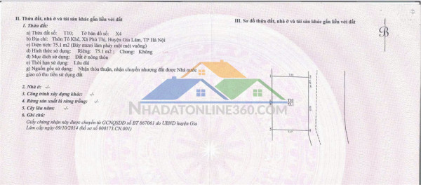Nhà đẹp – giá tốt  – chính chủ cần bán tại đường tô khê, xã phú thị, gia lâm  hà nội