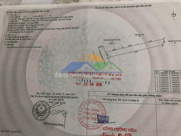 Hot bán nhanh lô đất tiềm năng full thổ cư tại kp5, đ.nguyễn chí thanh, đặc khu phú quốc, an giang