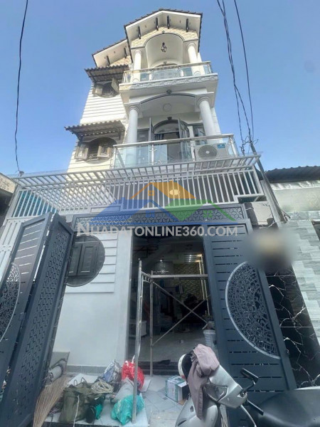 Hàng hiếm - nhà đẹp hẻm kinh doanh thông trương thị hoa - q12-ngang đỉnh 5m - 4 tầng kiên cố - full nội thất