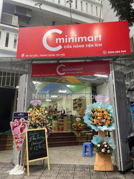 Sang nhượng siêu thị mini – mặt đường cự lộc, phường thượng đình, thanh xuân, hà nội