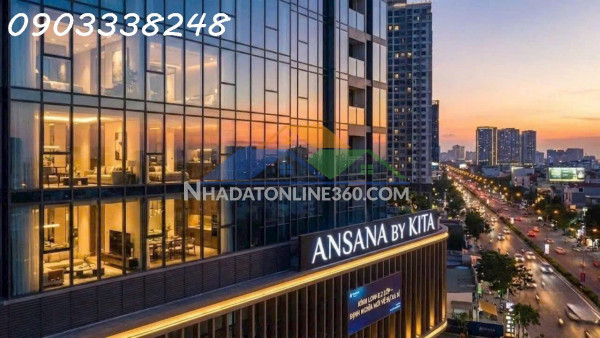 Nhận giữ chỗ căn hộ cao cấp ngay mặt tiền võ văn kiệt dự án "ansana" của kita group