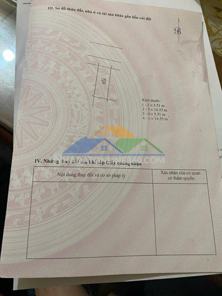 Chủ cần bán 80 m2 tđc kiêu kỵ -  gia  lâm, lh 0985865658