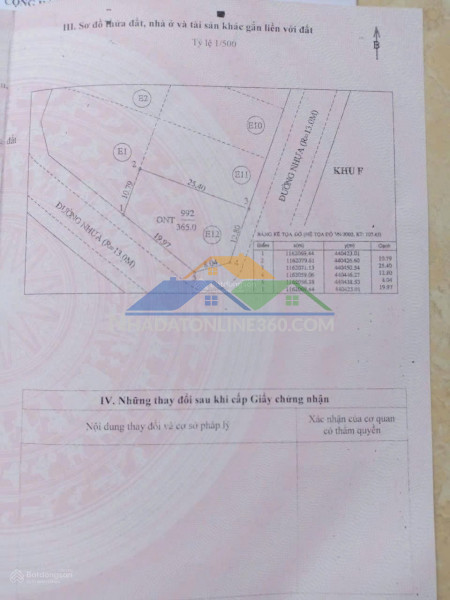 Chính chủ cần bán đất biệt thự barimex xã hoà long, tp bà rịa, tỉnh bà rịa - vũng tàu