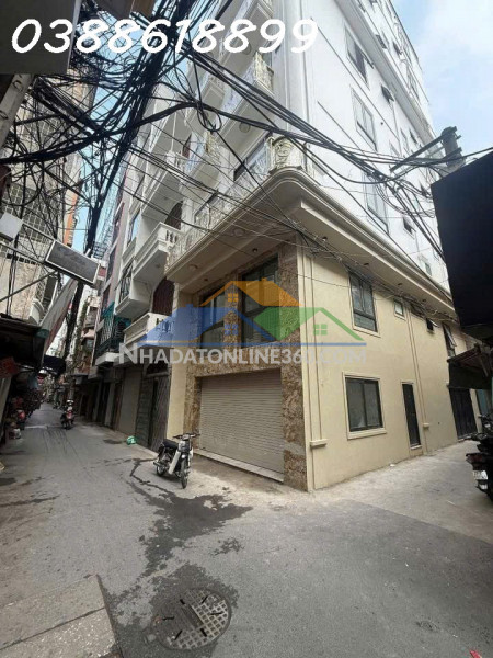 Bán toà chdv yên lãng 90mx8t, mt 5,2m - lô góc -xây mới- dòng tiền 2 tỷ/năm