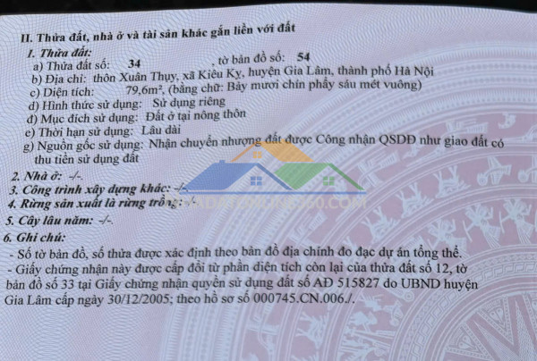 Hot hot cần bán nhanh lô đất tiềm năng  tại huyện gia lâm tô hà nội