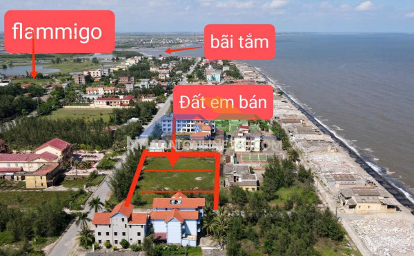 Mua đất để ở hoặc kinh doanh nhà hàng, nhà nghỉ, khách sạn tại biển nam định - giá từ 900tr