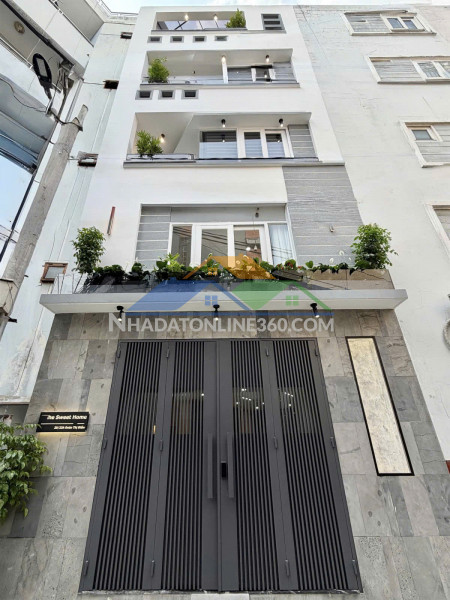 Nhà đẹp - tặng full nội thất - chính chủ bán 12.8 tỷ - còn tl - phan xích long - phú nhuận - 5.5 x 10 - 5 tầng hoàn công đủ