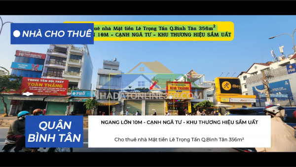Cho thuê nhà mặt tiền phạm đăng giảng q.bình tân 270m² - ngang...