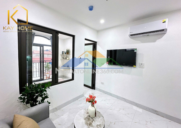 Cho thuê ccmn 1pk 1pn full đồ đẹp ngõ 45 cự lộc, thanh xuân