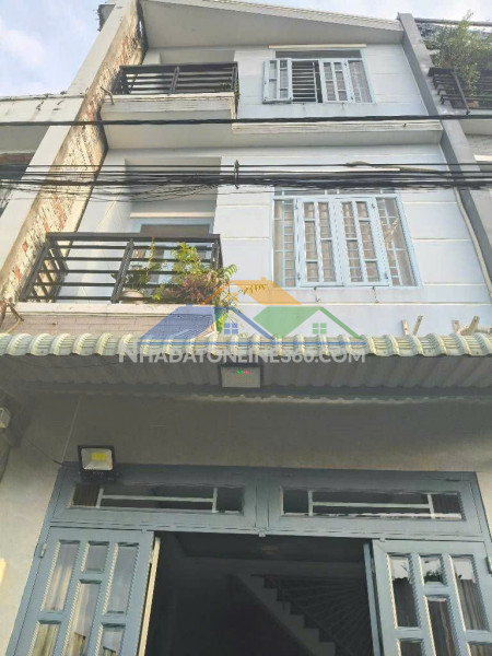 Bán nhà  hxh - 3 tầng - nguyễn thị sáu, q.12 - giá chỉ  3.tỷ