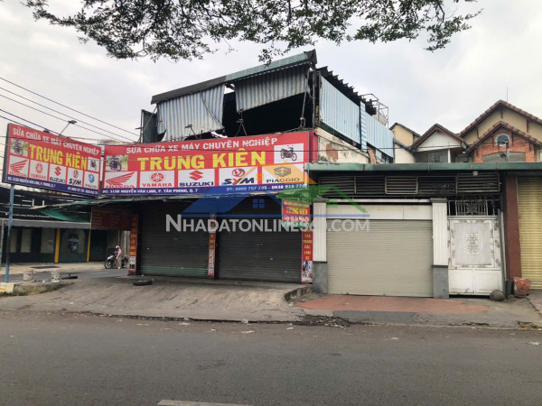 Cho thuê mặt bằng góc 2 mặt tiền – vị trí đẹp quận 7