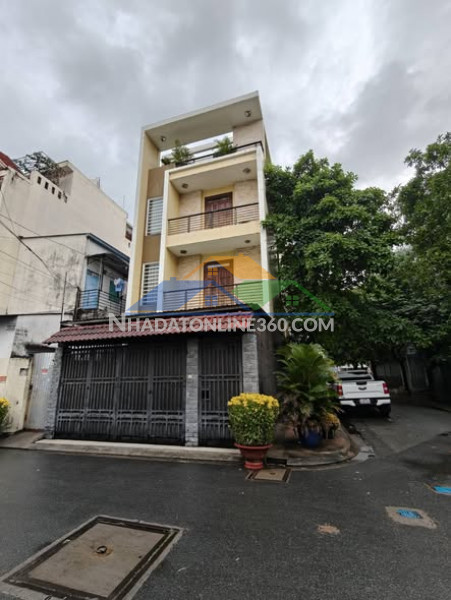 Bán nhà mặt tiền 4 tầng 6x18m giá 10.69 tỷ đường 10m khu k82 tô ký