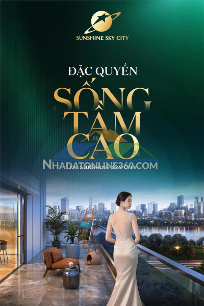 Chiết khấu 1% khi booking sớm v8 tại sunshine sky city với giá từ 98 triệu/m2 chưa vat, kpbt