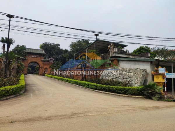 Bán đât đồng bèn – quốc oai 451 m2,mt 13,5 m mặt đường nhựa, 9 tỷ