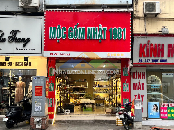 Cho thuê mặt bằng kinh doanh phố thụy khuê (vị trí đắc địa) - ngã 3, giao nhau của dốc tam đa - thụy khuê - hoàng hoa thám