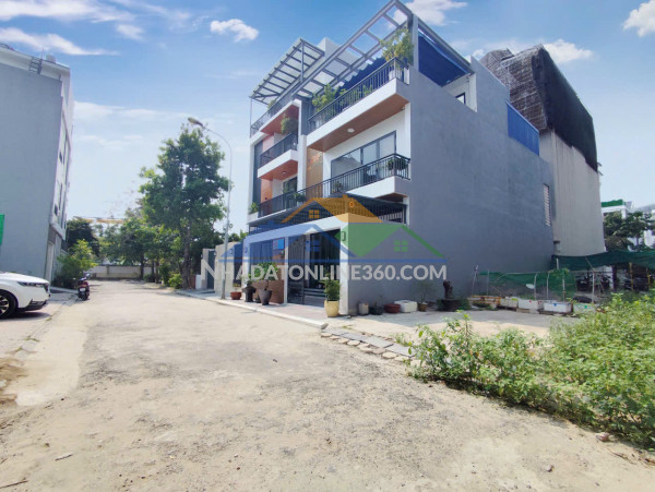 Đất biệt thự vườn hồng - hải an - 125m - ngang 6.5m - đường 8m - đông bắc