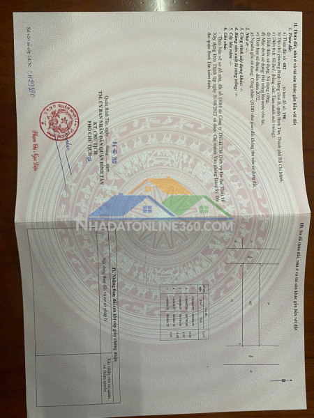 Đất đẹp – giá tốt  – chính chủ cần bán gấp tại phường bình hưng hoà b, q bình tân, tp hcm