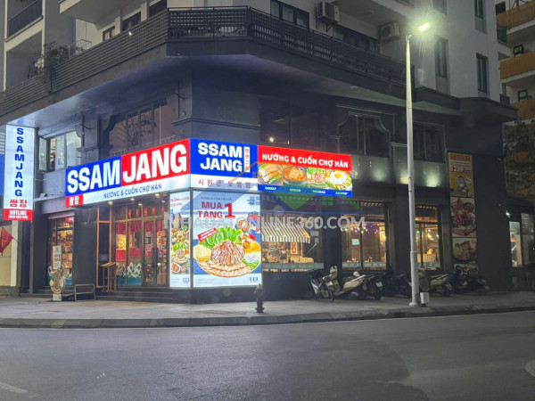 Cho thuê mặt bằng tầng 1 và 2 - 2 căn liền kề tại kđt monbay, p.hồng hải