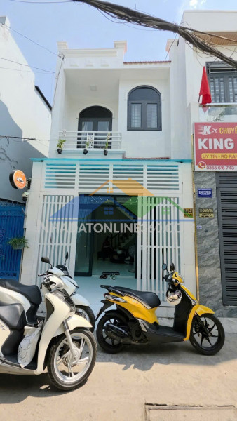 Nhà chính chủ sổ hồng riêng hẻm 5m xe hơi phường hiệp thành quận 12, hcm