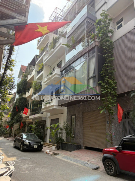 Siêu phẩm, bán nhà phân lô lạc long quân, ô tô vào nhà, 6 tầng thang máy 30 tỷ