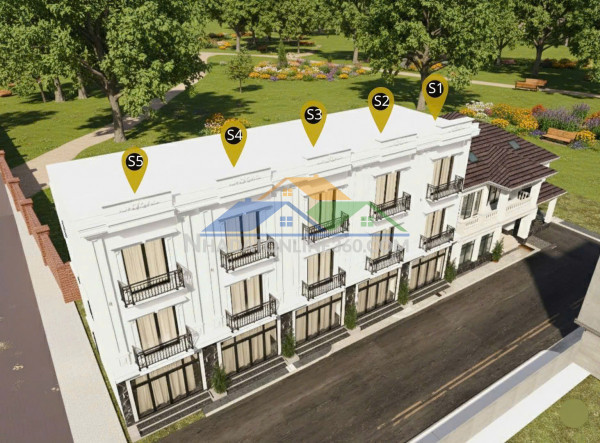 Bán nhà 3 tầng xây mới phố đông phong – nam hải, hải an – ô tô đỗ cửa – giá từ 2,75 tỷ