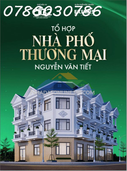 Bán lô f1-06 kdc nguyễn văn tiết lái thiêu  87,3m - giá 4.53 tỷ