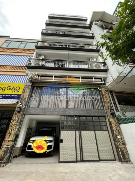 Siêu hiếm, bán tòa apartment phố đào tấn, ô tô vào nhà, 8 tầng, chỉ 42 tỷ